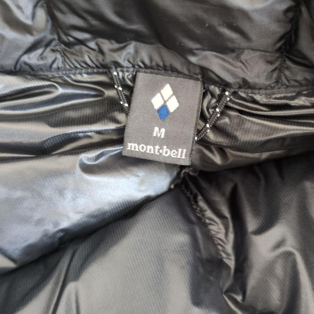mont-bell ダウンベスト ブラック Mサイズ