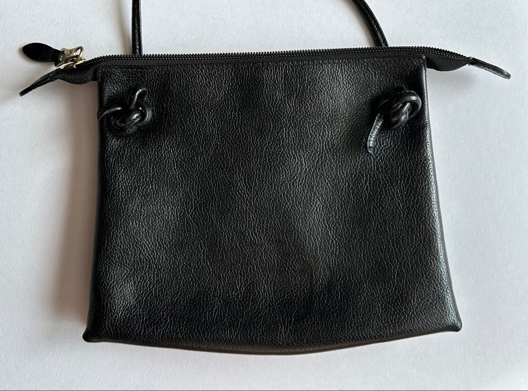IL BISONTE ショルダーバッグ サコッシュ クロスボディー 本革 レザー
