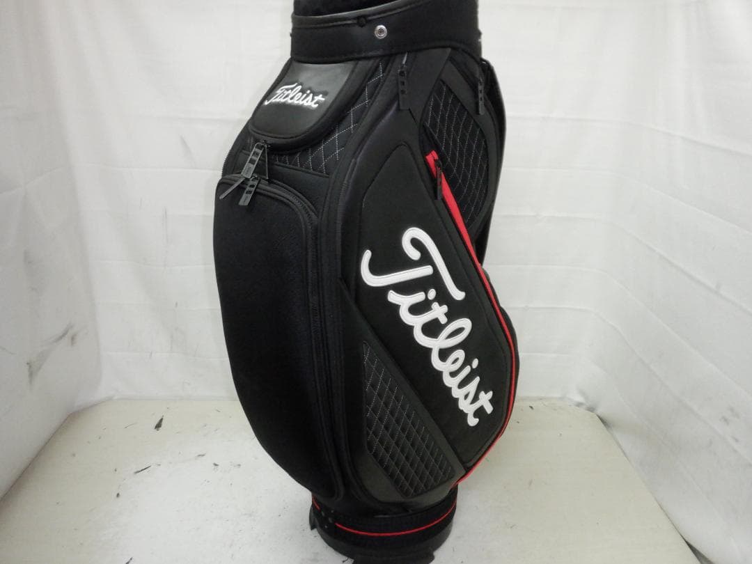 Titleist★タイトリスト★9.5型★美品★スタッフ(BK×RED)