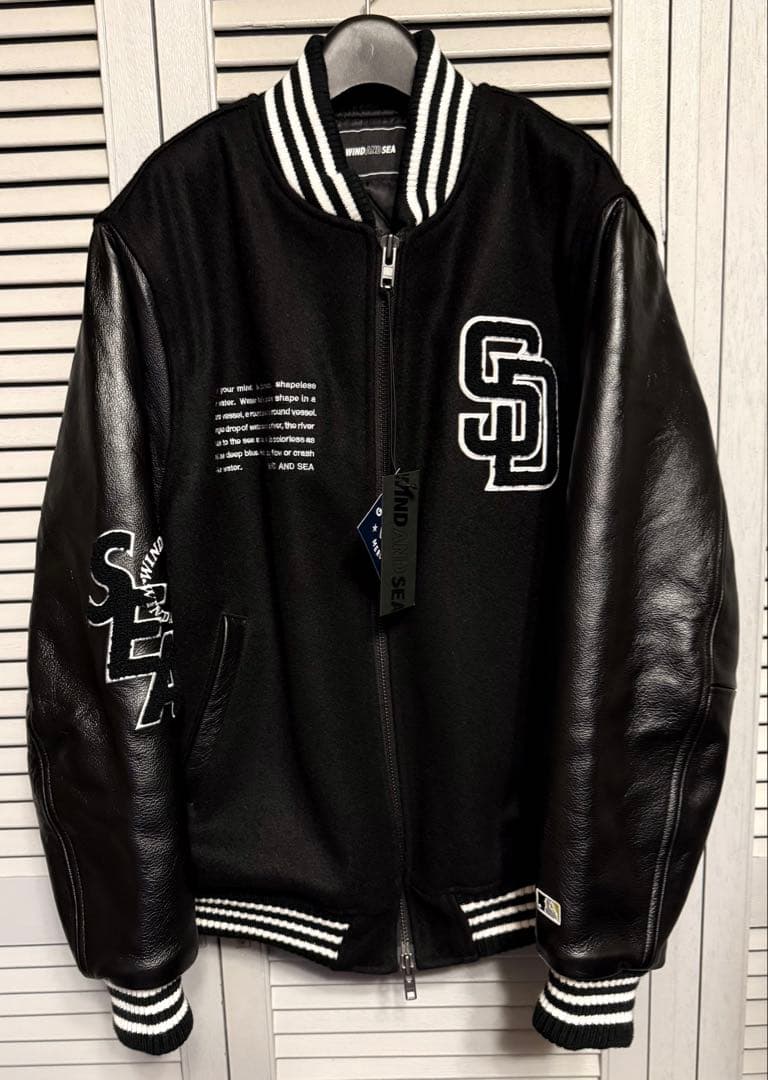 ウィンダンシー xパドレス Varsity Jacket コラボスタジャン
