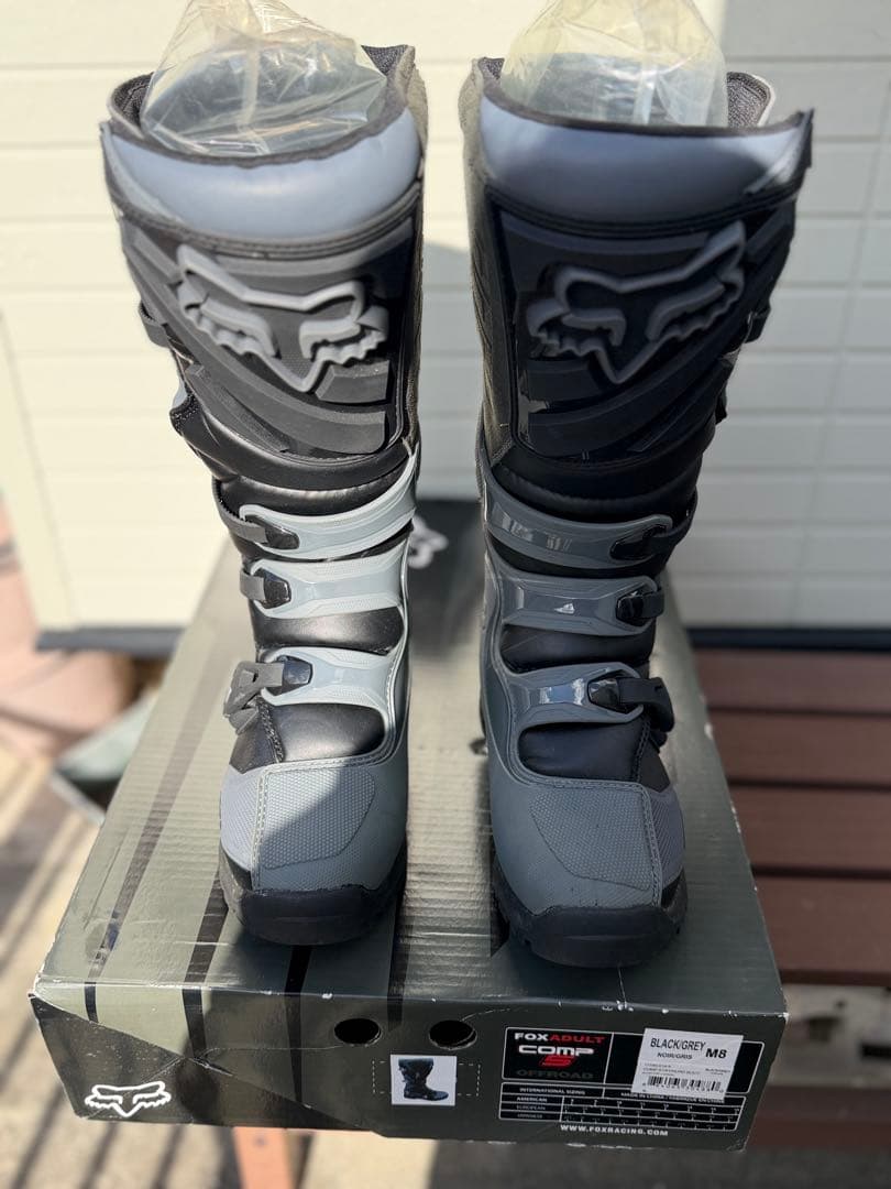 【極美品】Fox Comp 5 オフロードブーツ 26cm相当（M8）