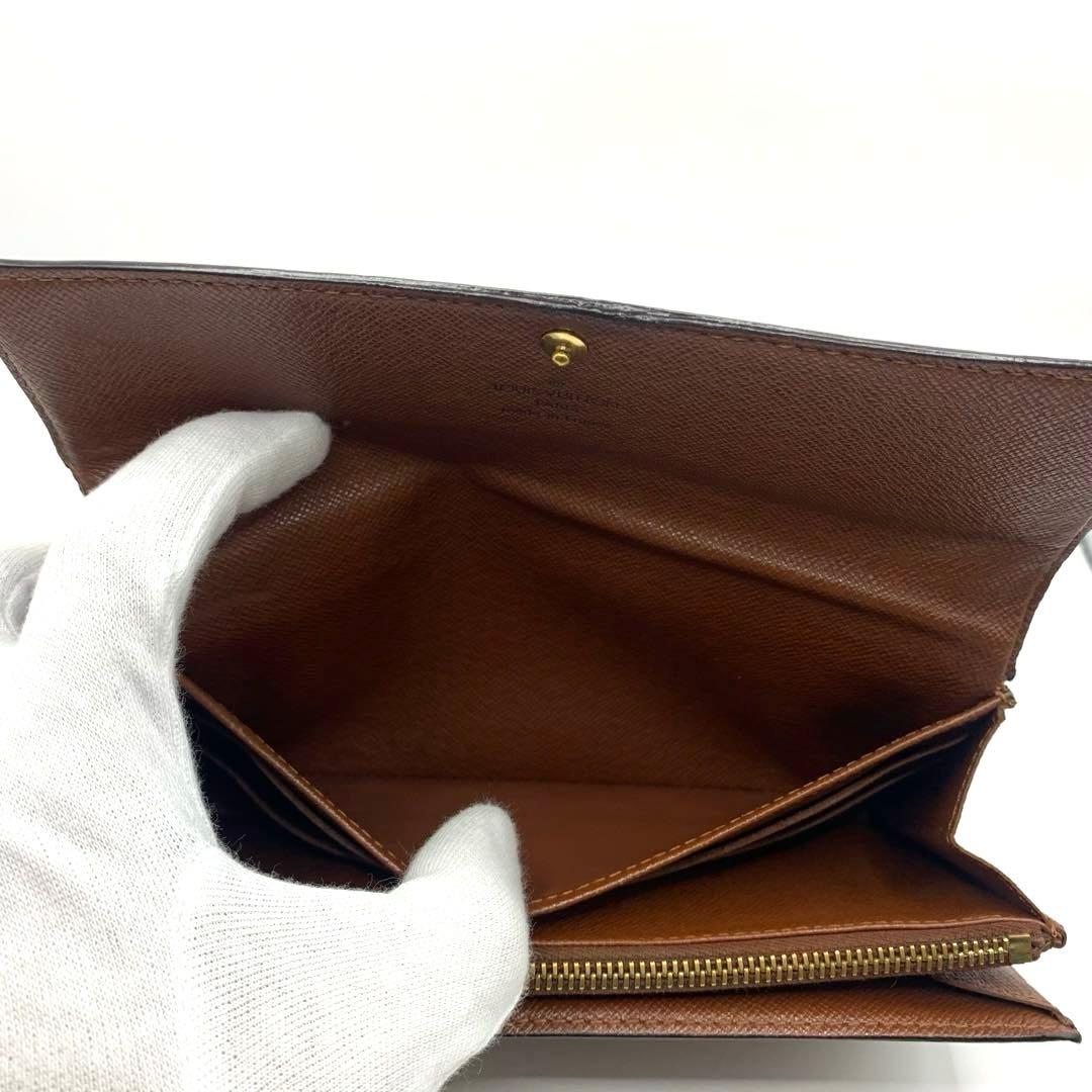 ルイヴィトン ポルトフォイユ 長財布 折り財布 二つ折り財布 モノグラム レザー