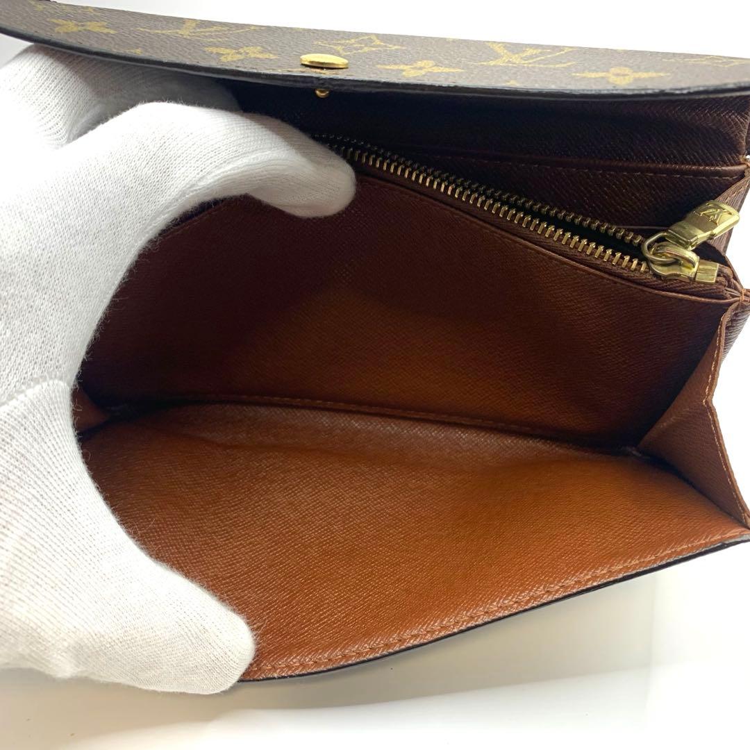 ルイヴィトン ポルトフォイユ 長財布 折り財布 二つ折り財布 モノグラム レザー