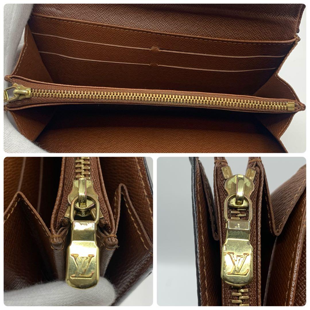 ルイヴィトン ポルトフォイユ 長財布 折り財布 二つ折り財布 モノグラム レザー