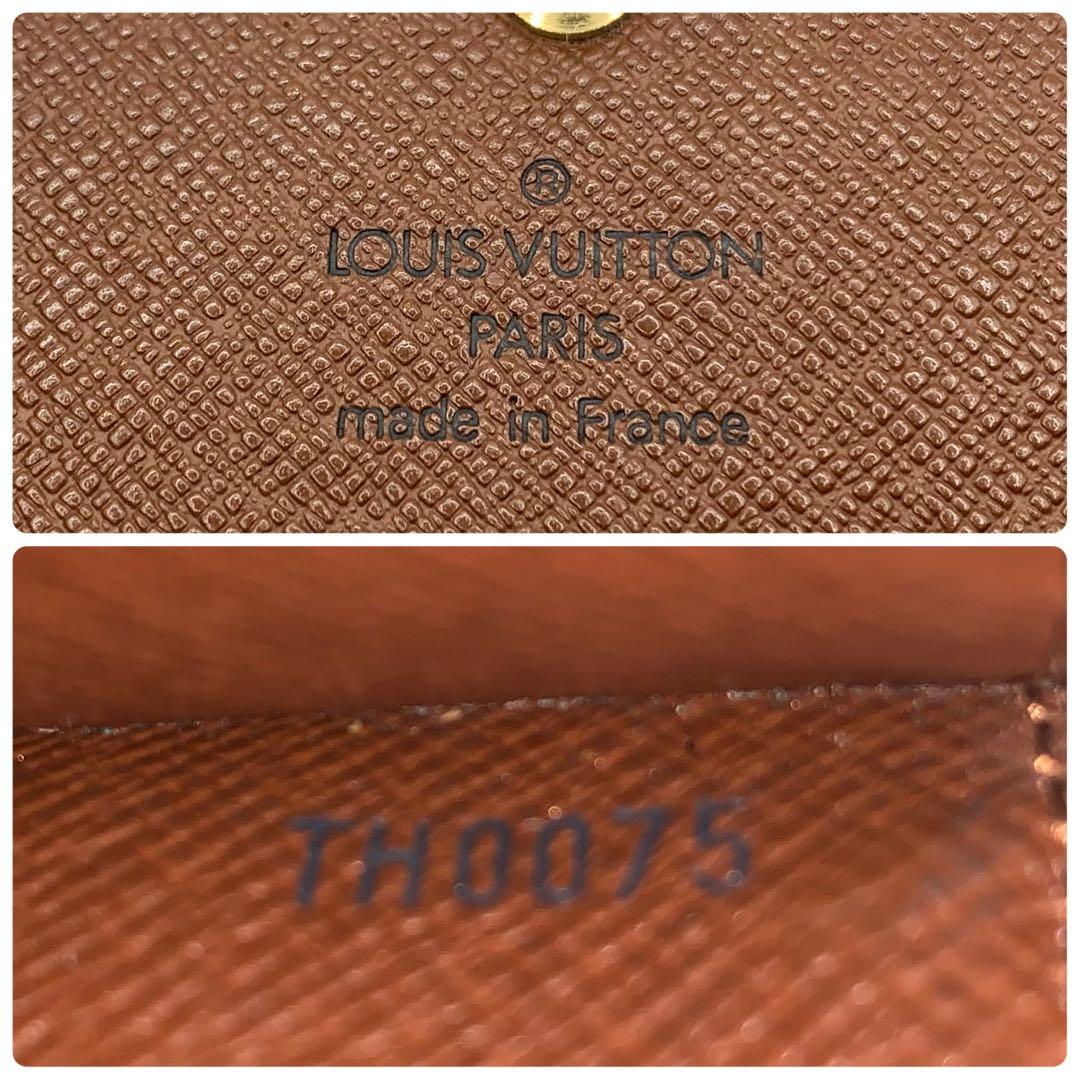 ルイヴィトン ポルトフォイユ 長財布 折り財布 二つ折り財布 モノグラム レザー