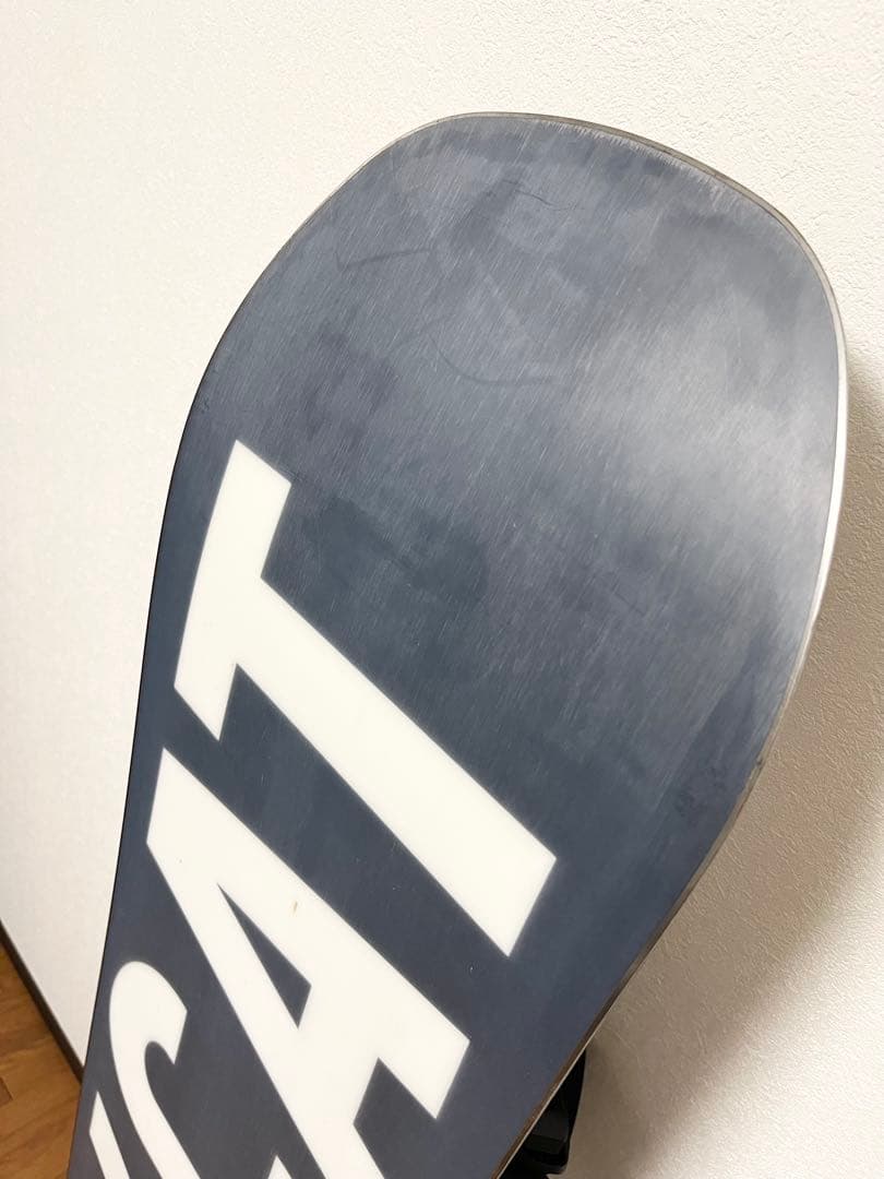 FNTC×FLUX　スノーボードセット　バインディング付　ダブルキャンバー