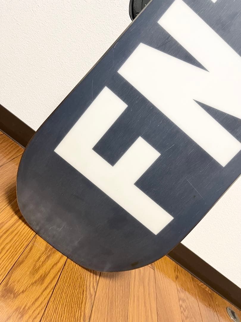 FNTC×FLUX　スノーボードセット　バインディング付　ダブルキャンバー