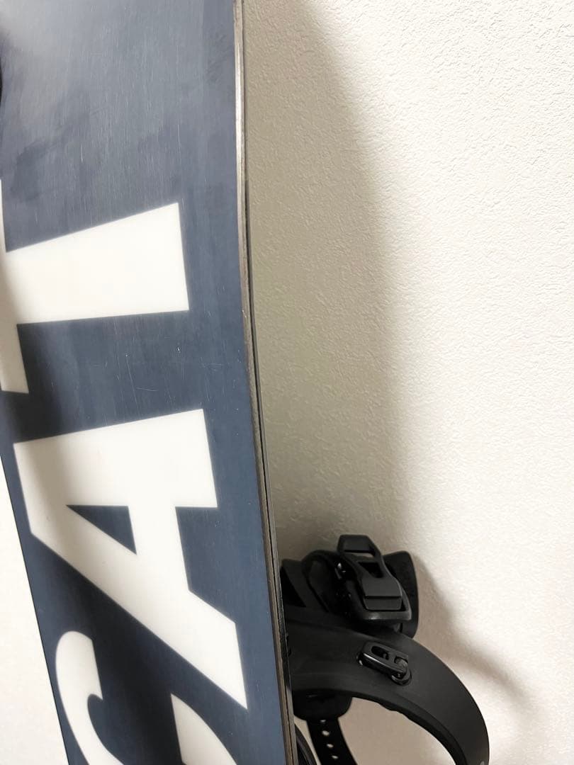 FNTC×FLUX　スノーボードセット　バインディング付　ダブルキャンバー