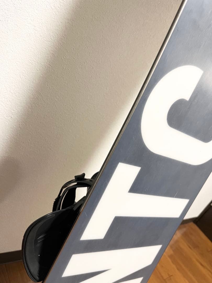 FNTC×FLUX　スノーボードセット　バインディング付　ダブルキャンバー