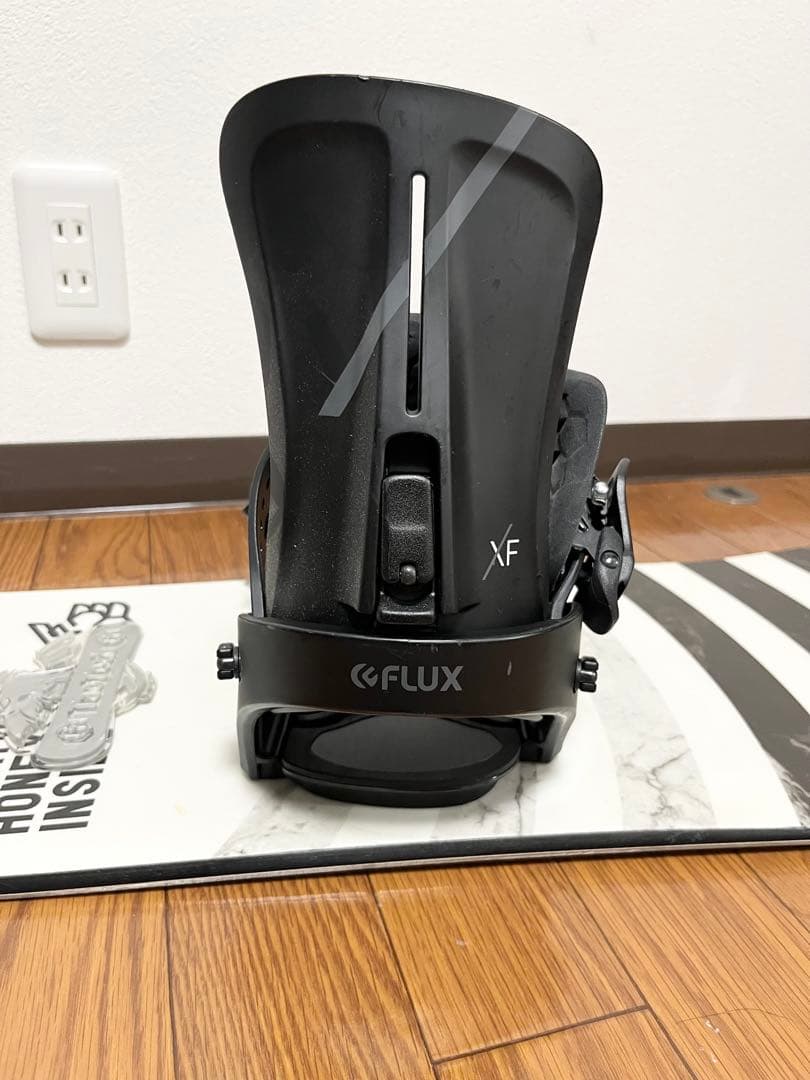 FNTC×FLUX　スノーボードセット　バインディング付　ダブルキャンバー