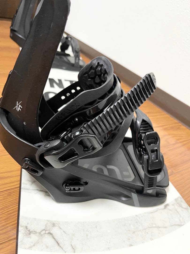 FNTC×FLUX　スノーボードセット　バインディング付　ダブルキャンバー