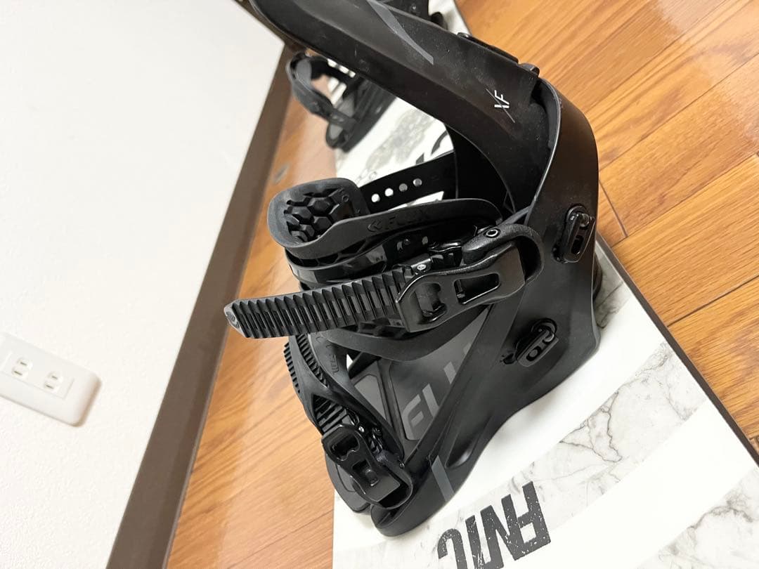 FNTC×FLUX　スノーボードセット　バインディング付　ダブルキャンバー