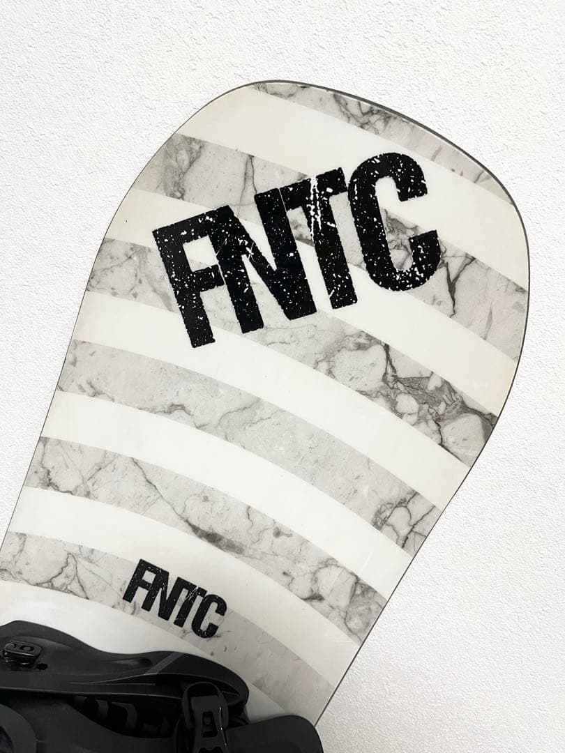 FNTC×FLUX　スノーボードセット　バインディング付　ダブルキャンバー