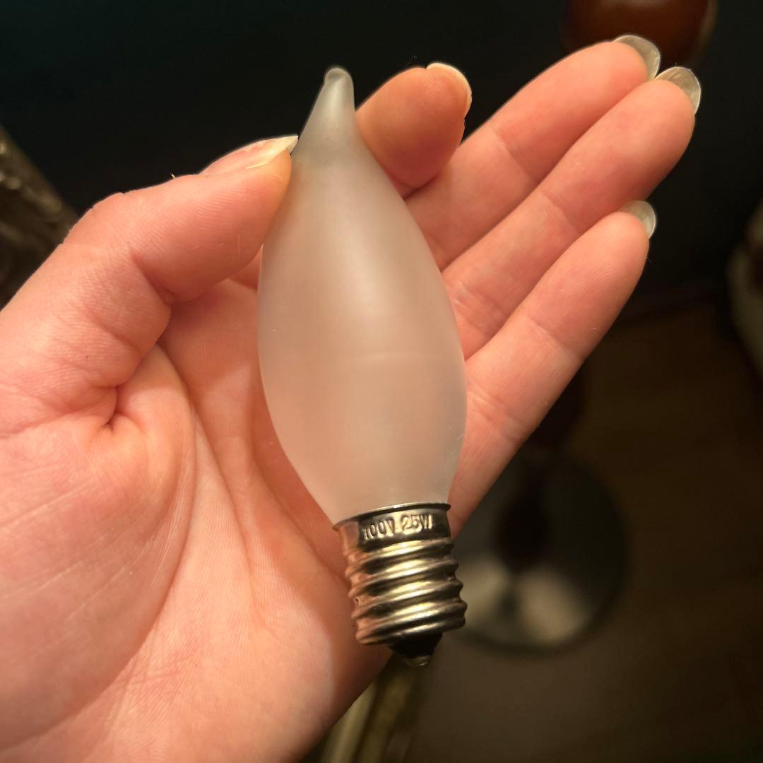 アンティークライト　タッチセンサーライト5灯　キャンドル型ライト　シャンデリア