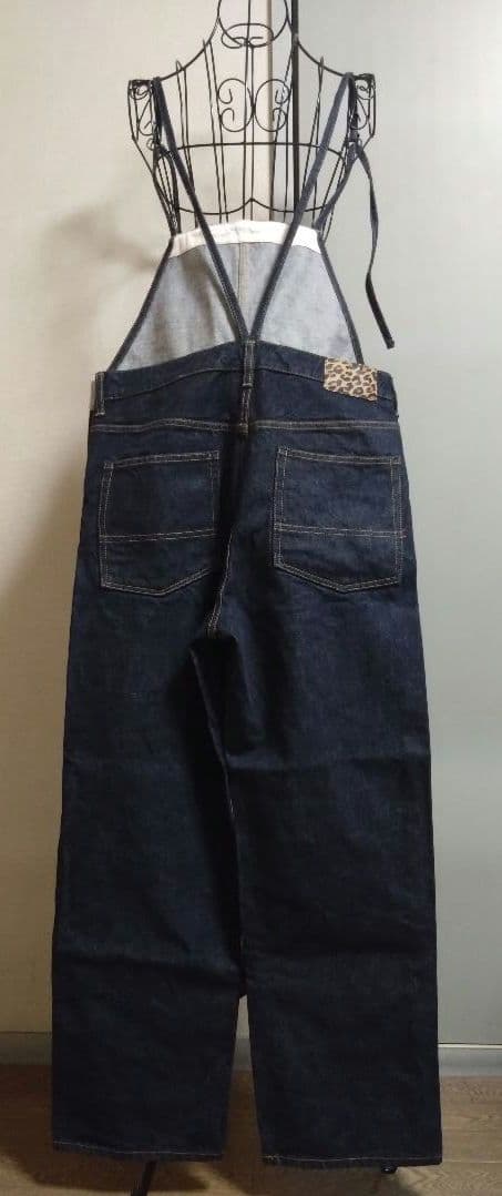 Whim Gazette ウィムガゼット ワンウォッシュ デニム オールインワン