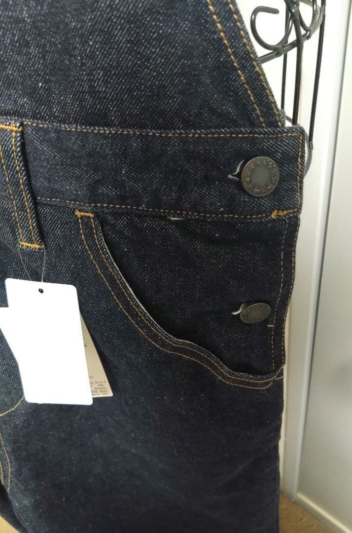 Whim Gazette ウィムガゼット ワンウォッシュ デニム オールインワン