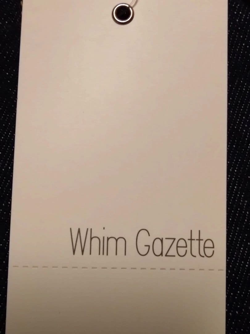 Whim Gazette ウィムガゼット ワンウォッシュ デニム オールインワン