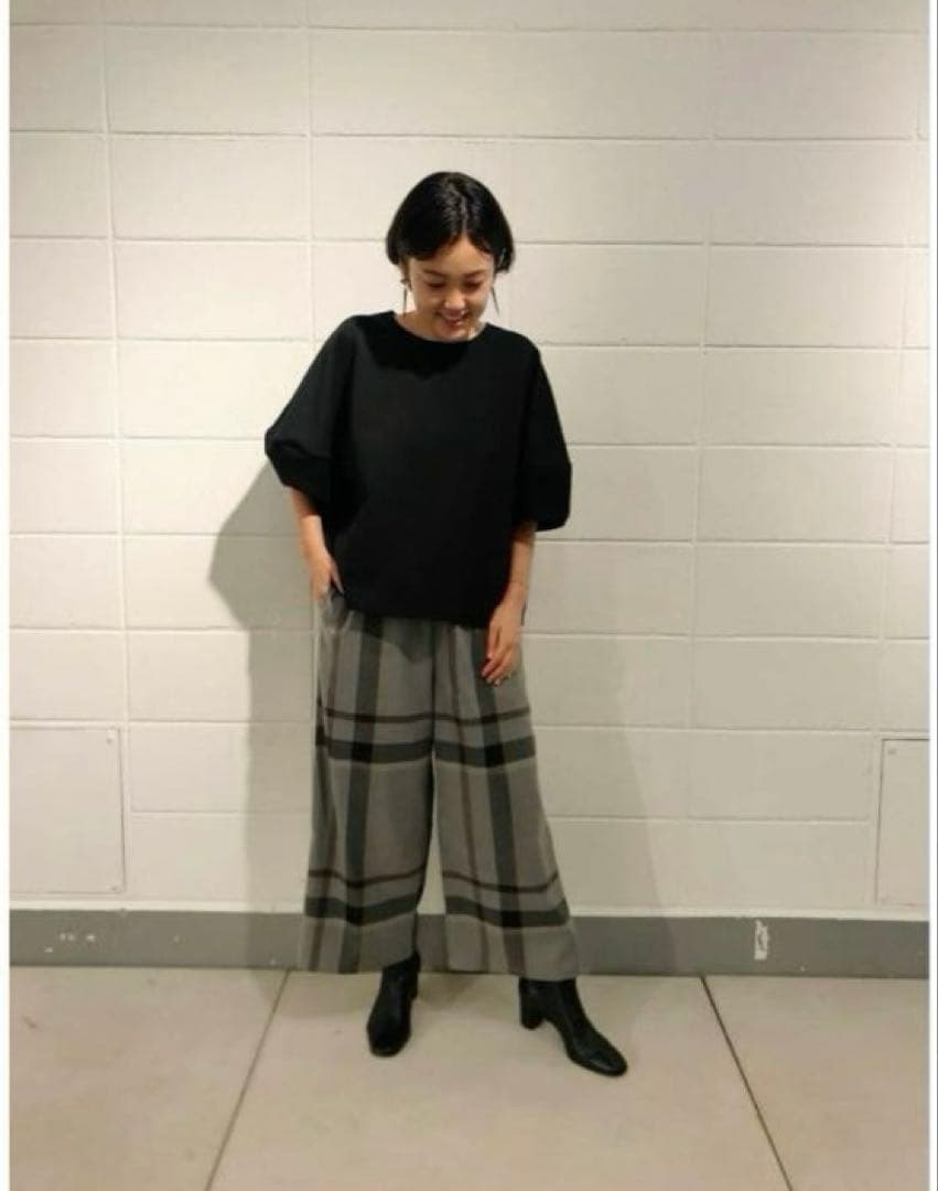 「BEARDSLEY」 イージーパンツ 2 グレー レディース