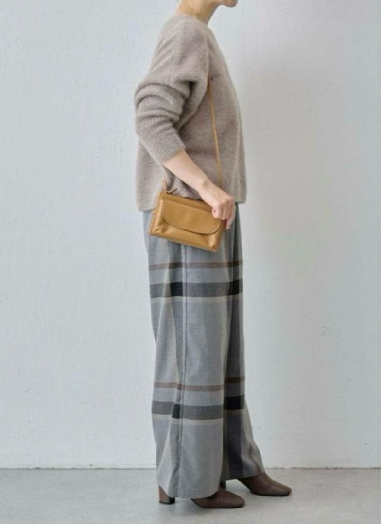 「BEARDSLEY」 イージーパンツ 2 グレー レディース