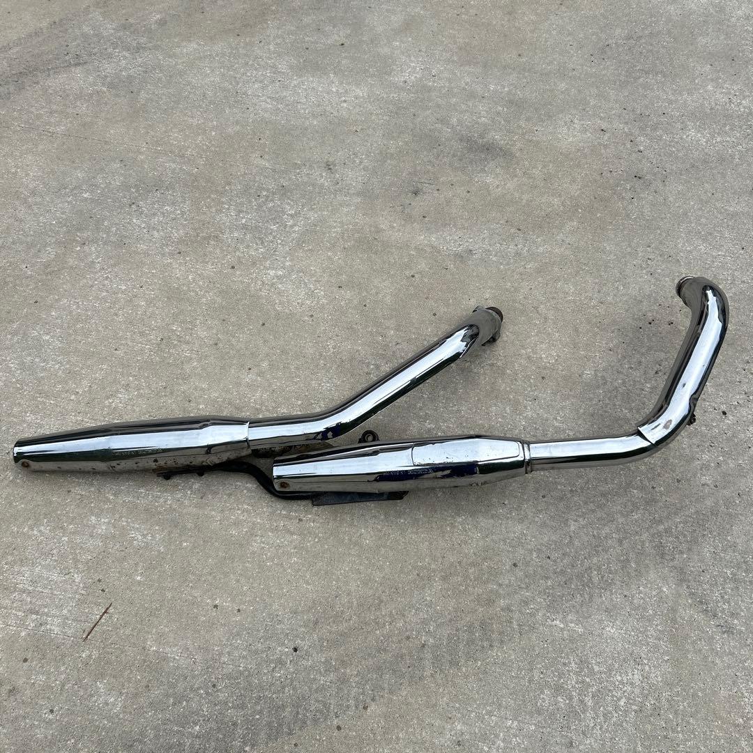 スティード400 純正マフラー