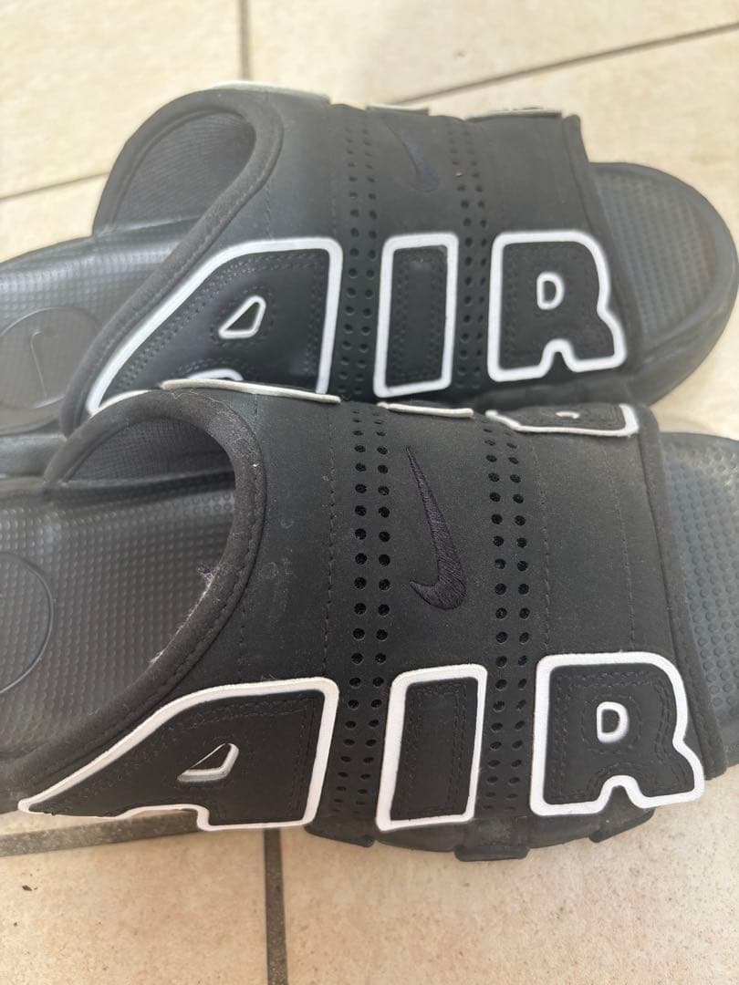Nike AIRロゴ ブラック サンダル 28センチ ブラック モアテン