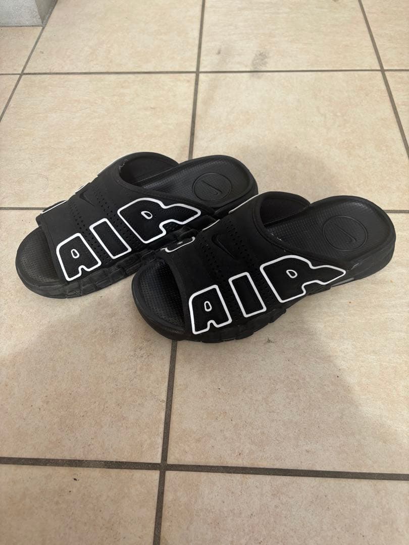 Nike AIRロゴ ブラック サンダル 28センチ ブラック モアテン