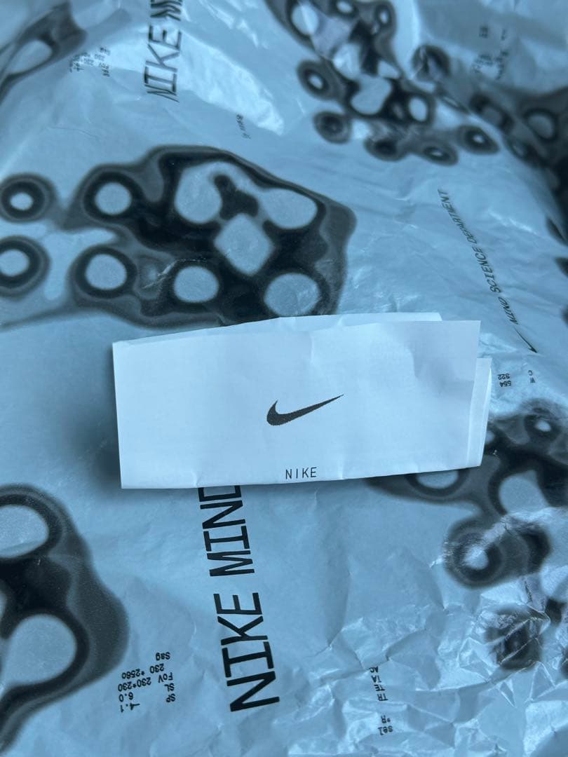 【26cm】 Nike Mind 001 Mules Black レシート原本付