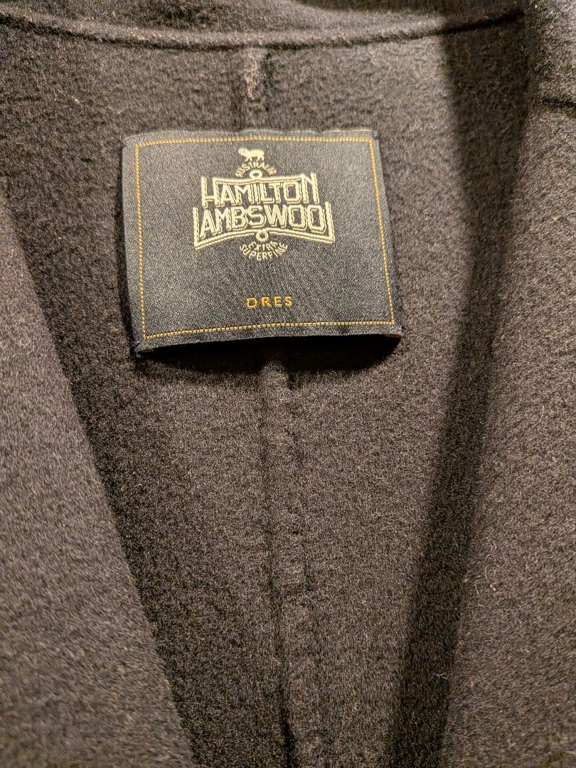 SLOBE IENA HAMILTONダブルフェイスウールチェスターコート