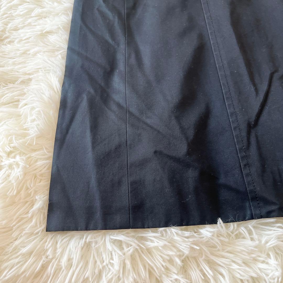 大きめ★バーバリー　トレンチコート　ライナー　ノバチェック　ベルト　黒　ロング