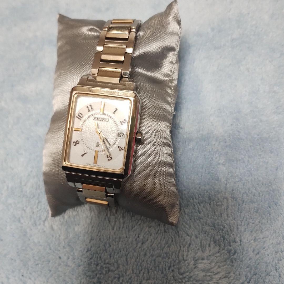 現行モデル！レクタンギュラーSEIKOLUKIAセイコールキアSSVW194