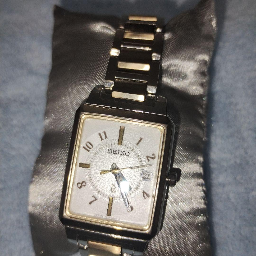 現行モデル！レクタンギュラーSEIKOLUKIAセイコールキアSSVW194