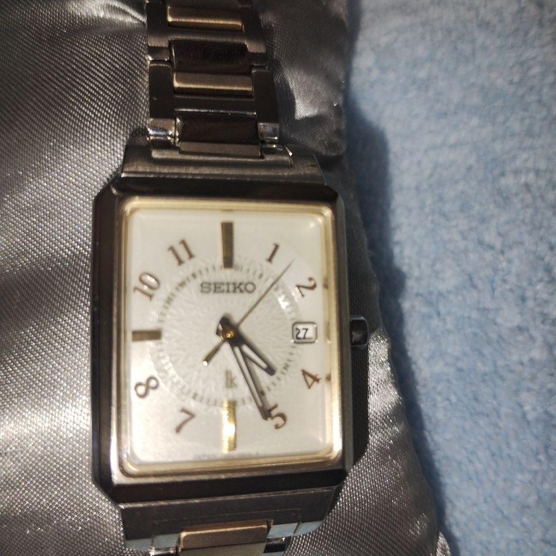 現行モデル！レクタンギュラーSEIKOLUKIAセイコールキアSSVW194