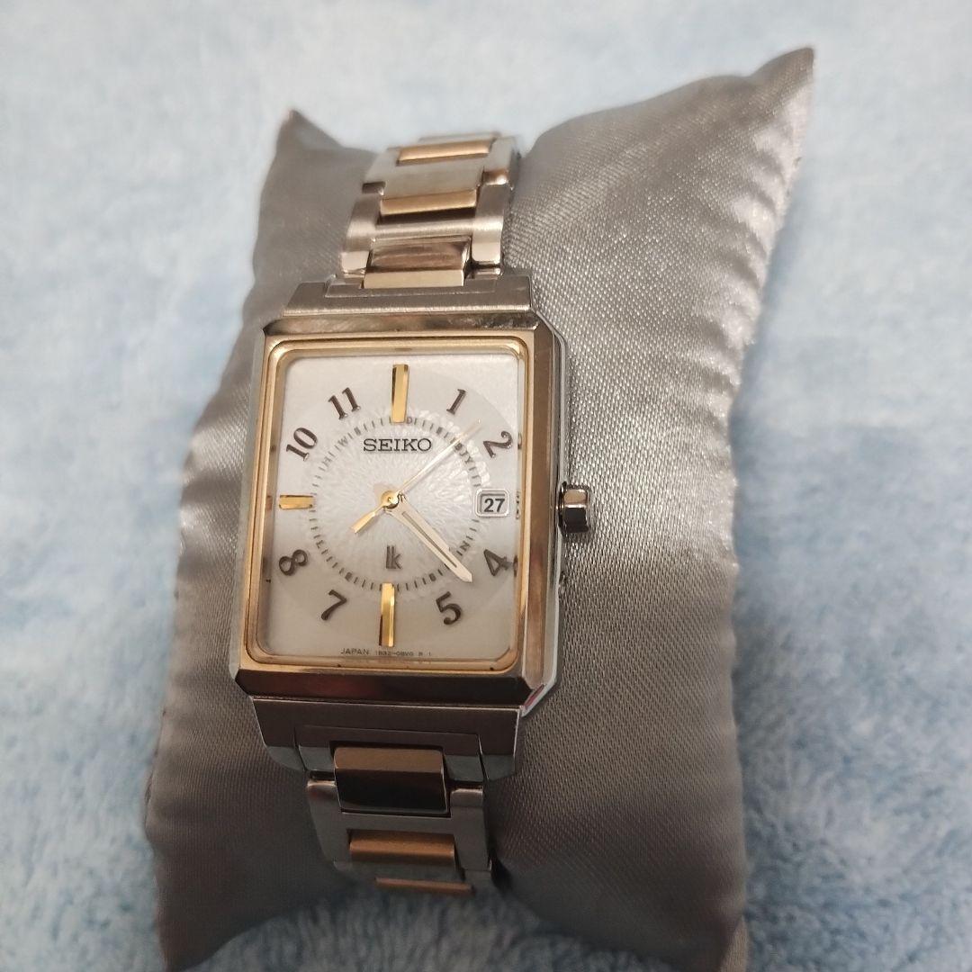 現行モデル！レクタンギュラーSEIKOLUKIAセイコールキアSSVW194