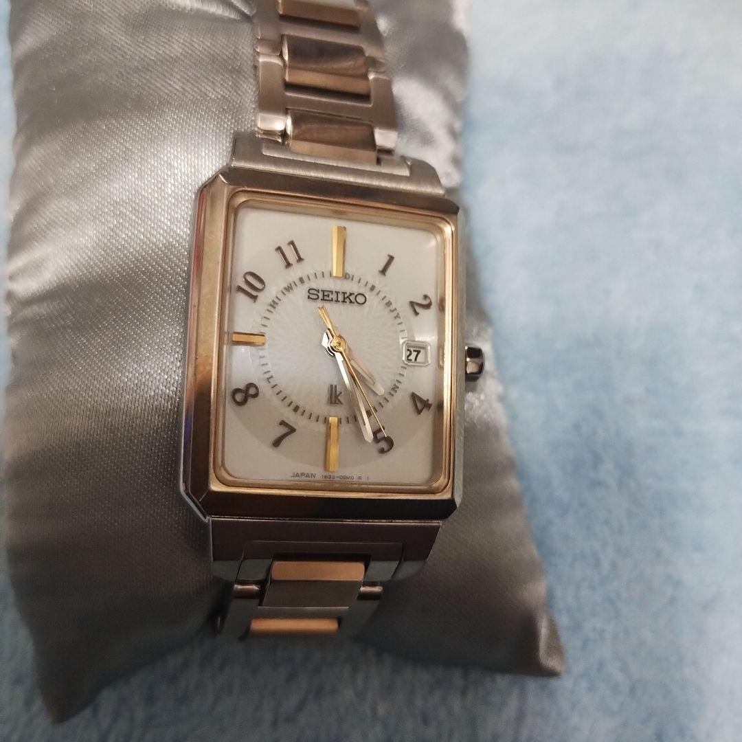 現行モデル！レクタンギュラーSEIKOLUKIAセイコールキアSSVW194