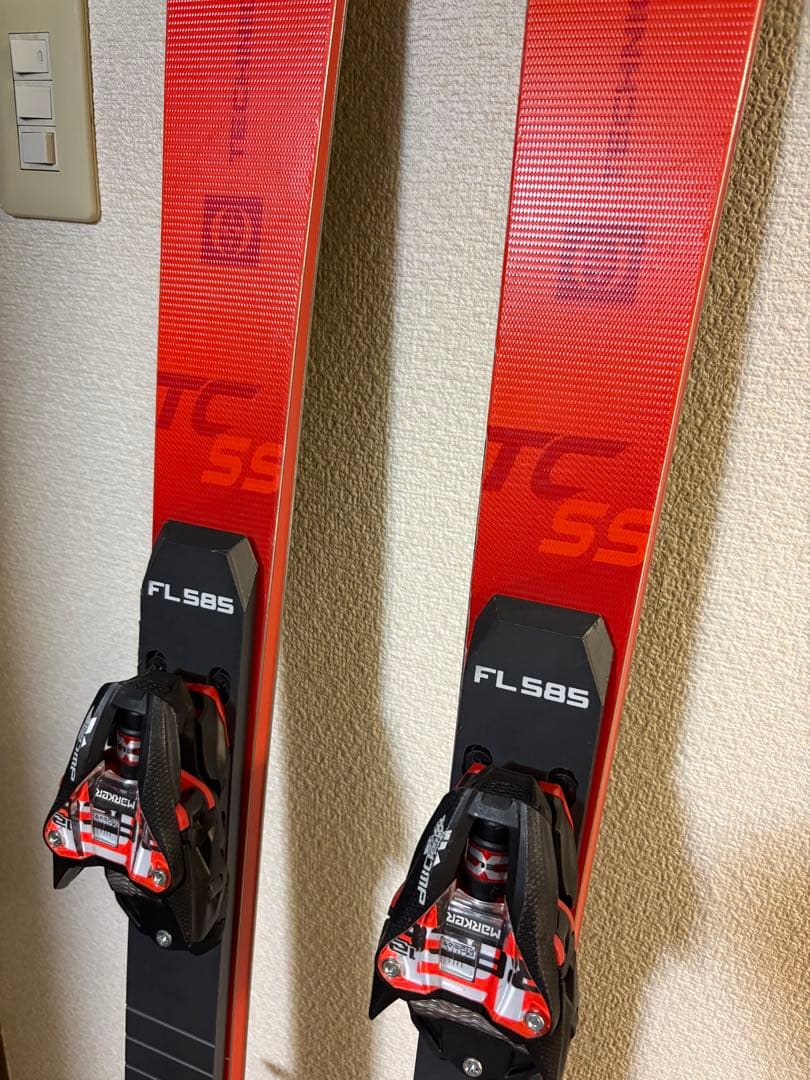 小賀坂スキー板 TC-SS FL585 マーカー X-COMP12 165cm