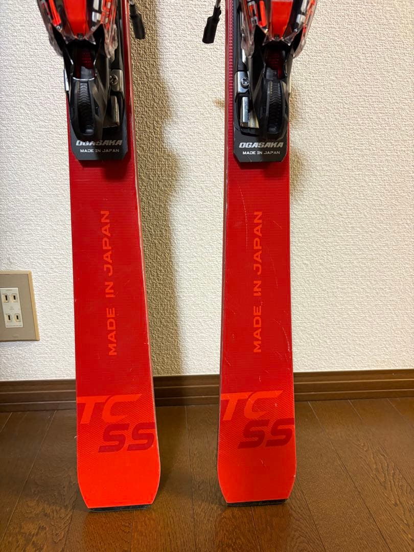 小賀坂スキー板 TC-SS FL585 マーカー X-COMP12 165cm