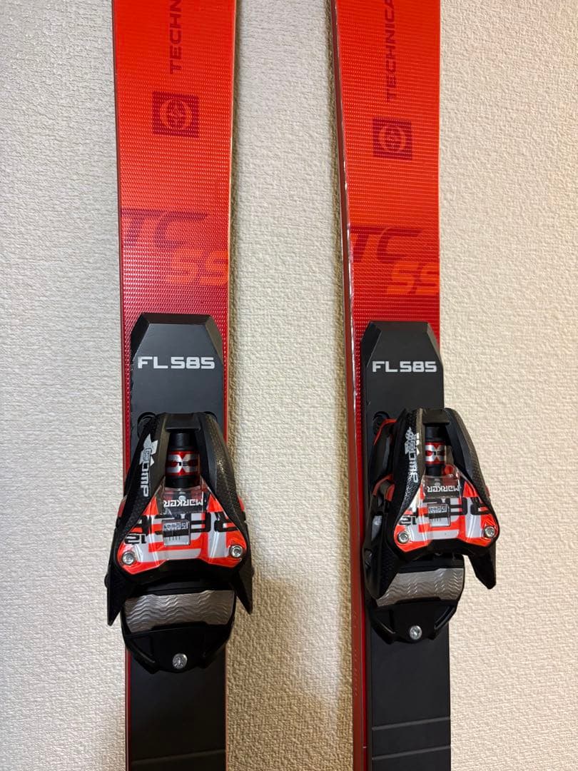 小賀坂スキー板 TC-SS FL585 マーカー X-COMP12 165cm