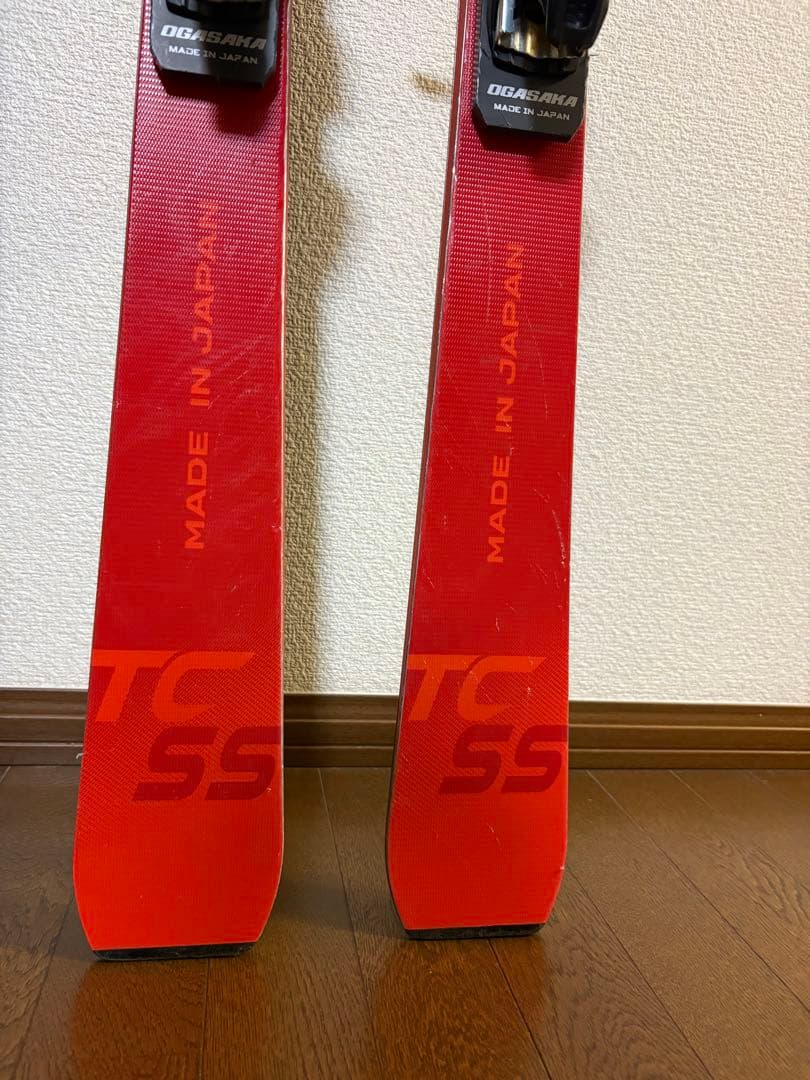 小賀坂スキー板 TC-SS FL585 マーカー X-COMP12 165cm