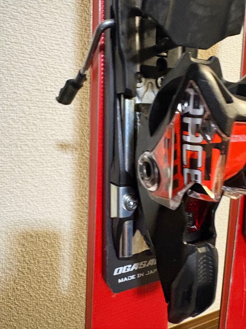 小賀坂スキー板 TC-SS FL585 マーカー X-COMP12 165cm