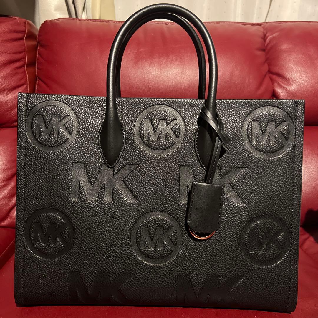 MK ブラック トートバッグ
