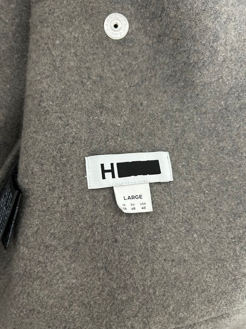 H beauty&youth カシミア混　カバーオール　Lサイズ