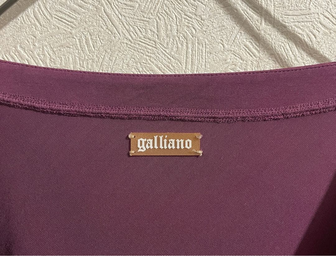 イタリア製 John Galliano サーキュラー カフス カットソー
