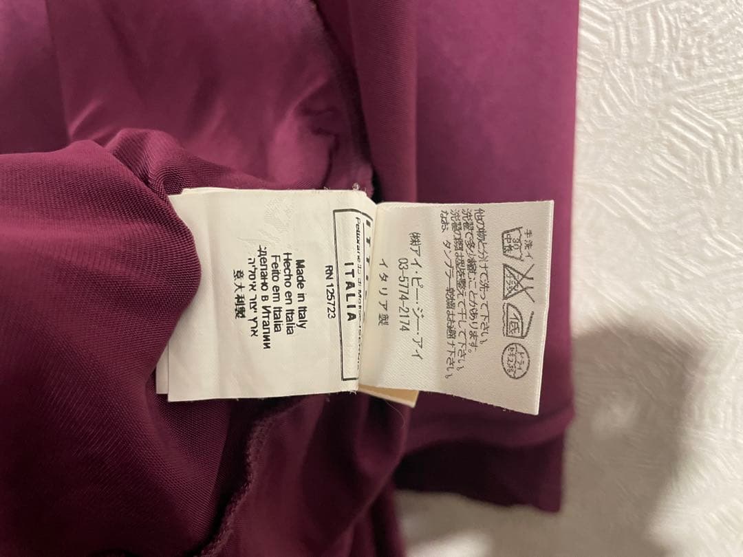 イタリア製 John Galliano サーキュラー カフス カットソー