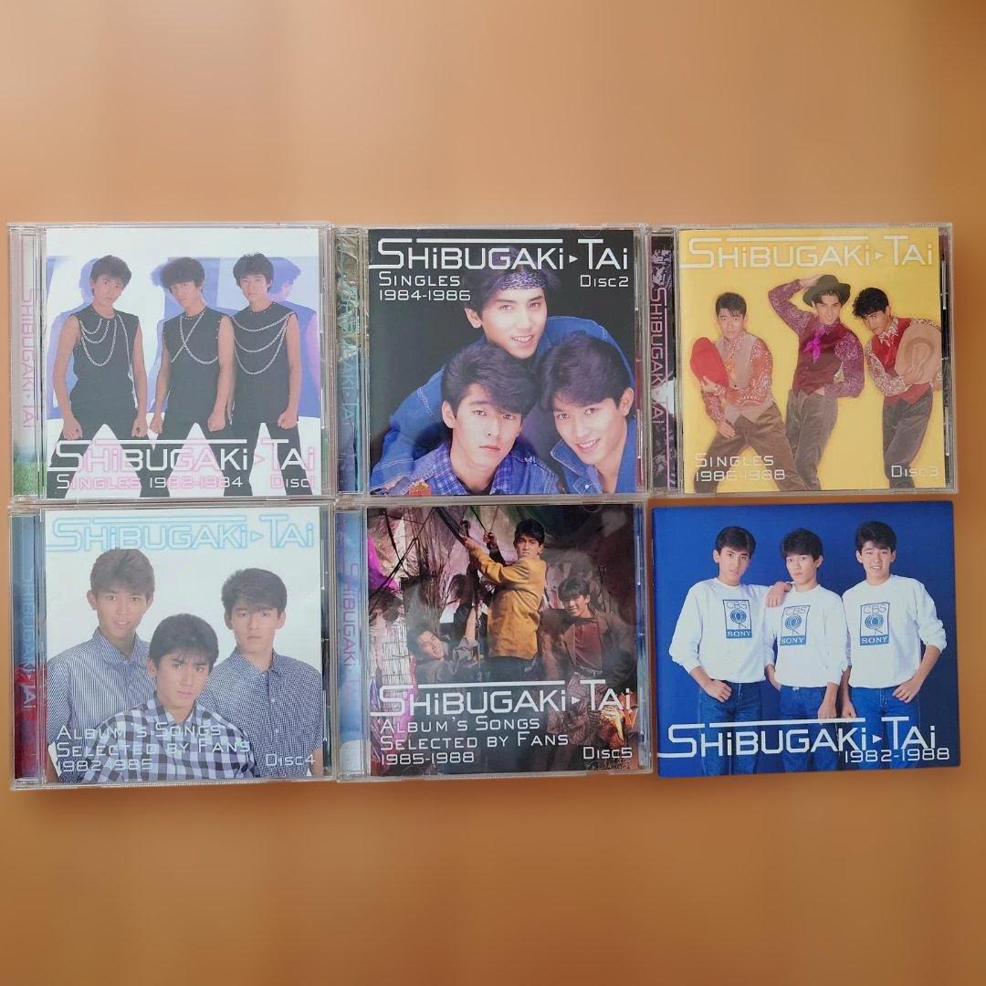 【限定版】シブがき隊 1982-1988/5枚組CD-BOX/ジャニーズ