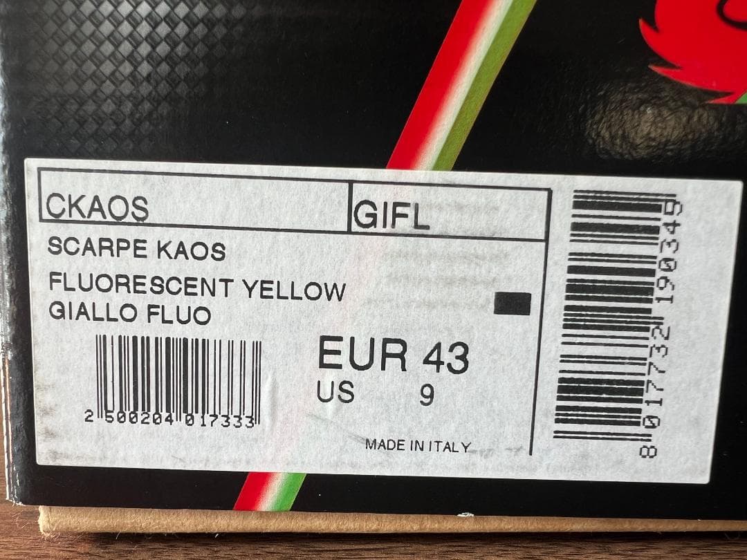 SIDI Kaos ビンディングシューズ　イエロー EUR43 US9