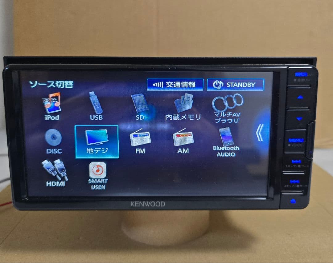 KENWOOD MDV-D709BTW カーナビ 本体