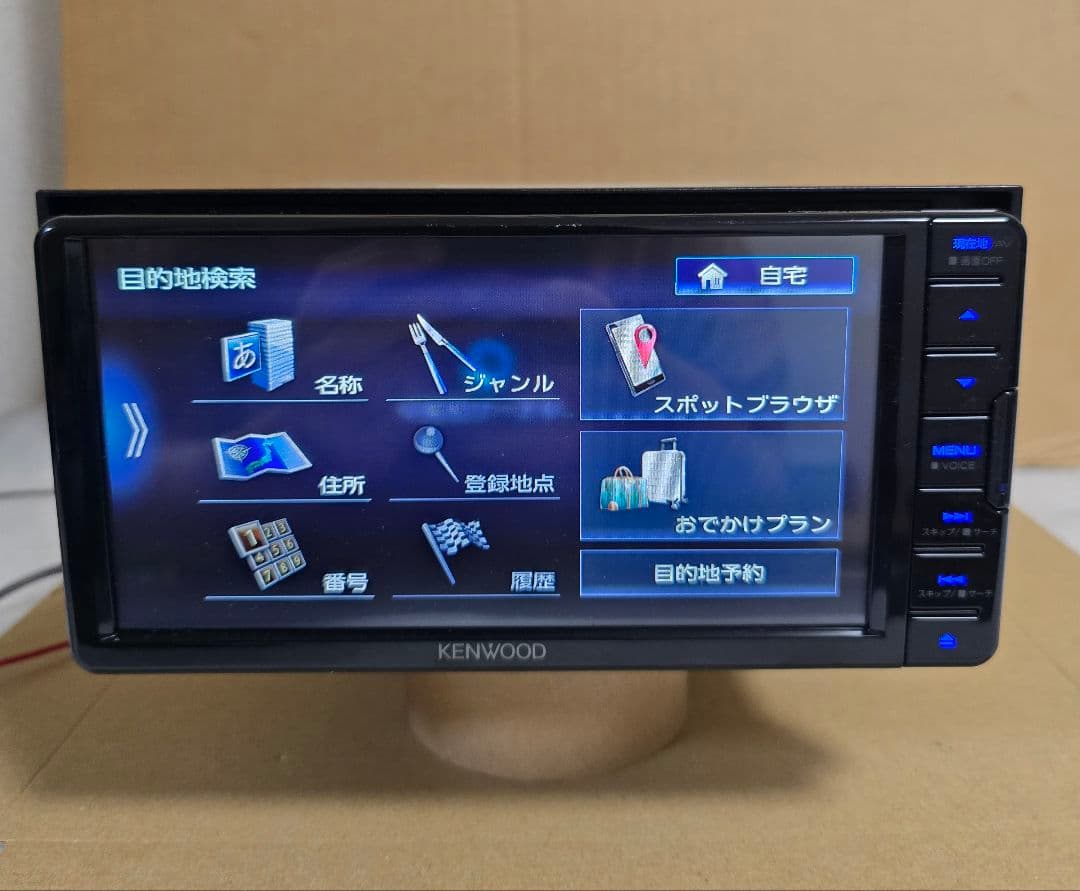 KENWOOD MDV-D709BTW カーナビ 本体