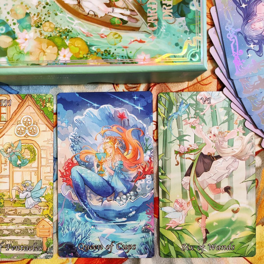 【正規品タロットカード】超キュートなアニメアート調デッキ✨豪華コレクターver