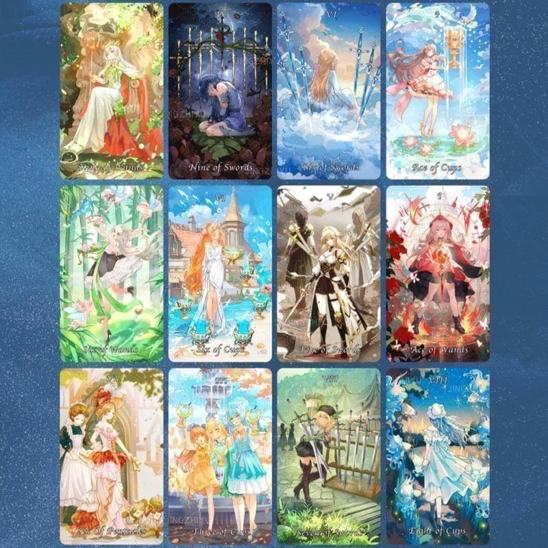 【正規品タロットカード】超キュートなアニメアート調デッキ✨豪華コレクターver