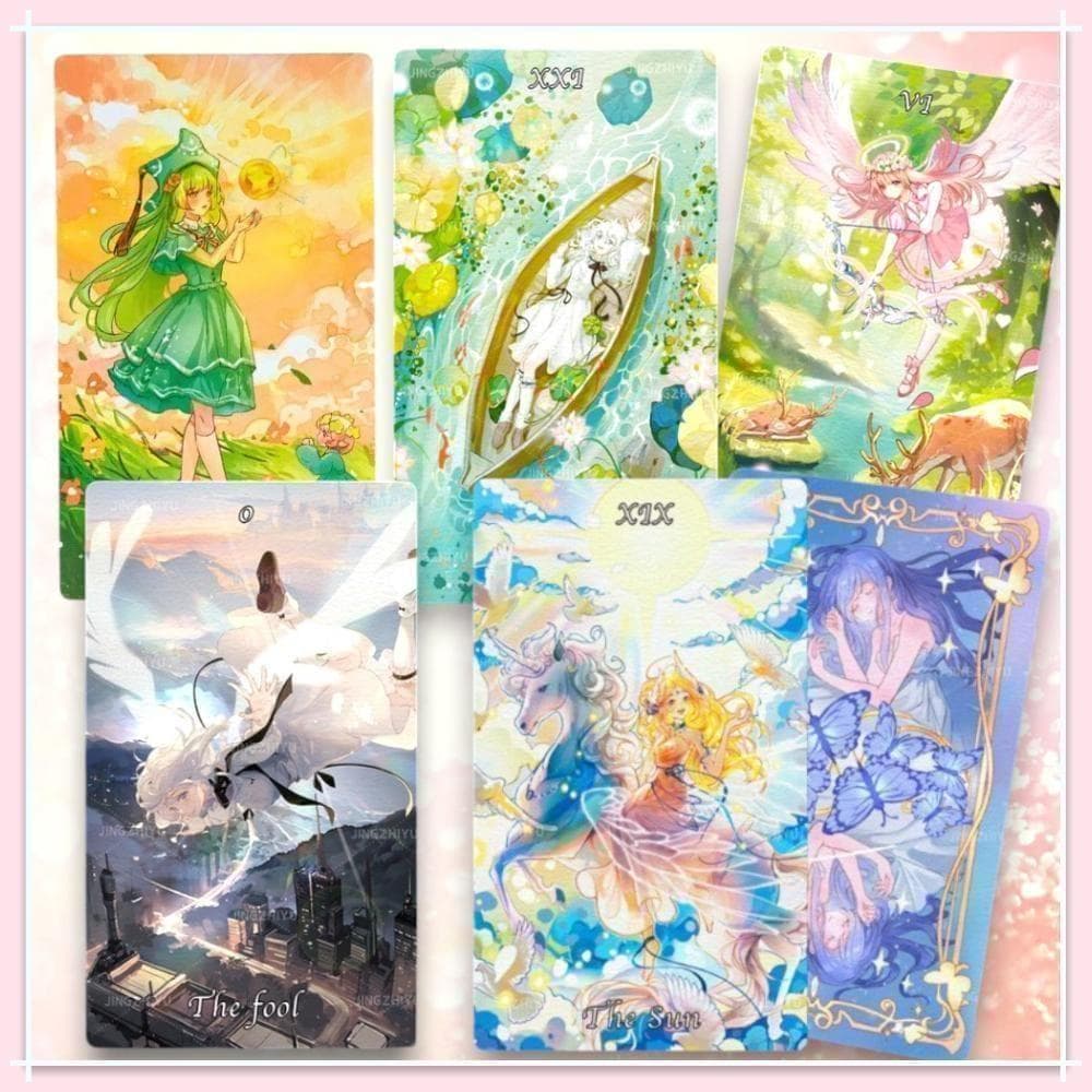【正規品タロットカード】超キュートなアニメアート調デッキ✨豪華コレクターver